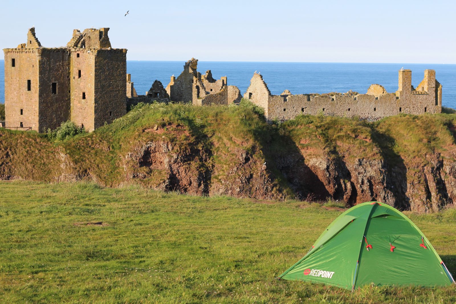 Тест палатки Ред Поинт Steady в велопутешествии по Шотландии