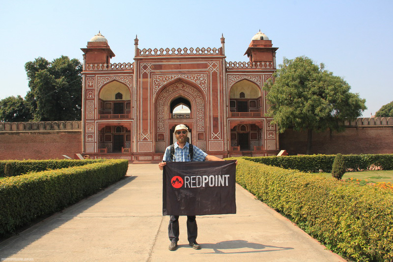 Флаг Red Point в Индии