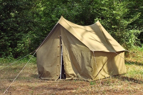 Старый вид палатки