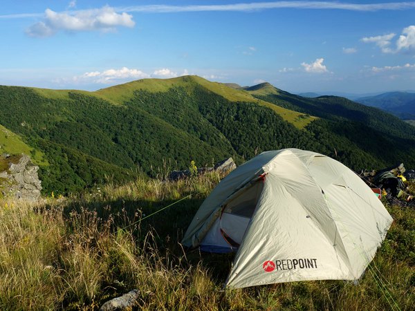 Red Point - Тестирование палатки в Карпатской экспедиции