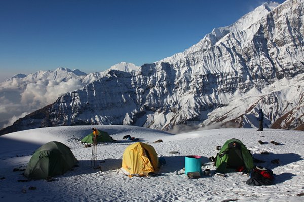 Испытание палатки Red Point в горах