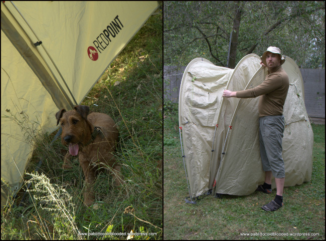 быстрая и легкая установка кемпинговых палаток Red Point Tavrika 4