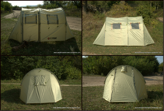 размеры палатки Red Point Tavrika 4