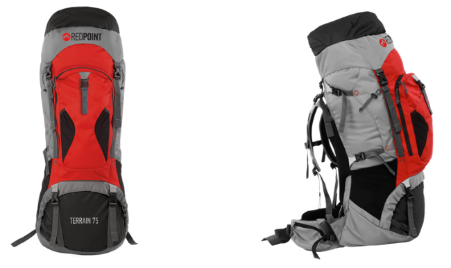 экспедиционные терккинговые рюкзаки Red Point Hiker 75 Terrain 75