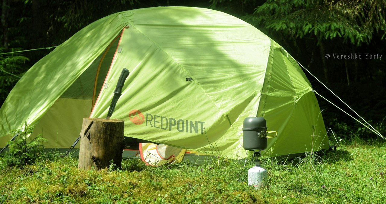 Фото палатки Ред Поинт от Юрия Верешко.